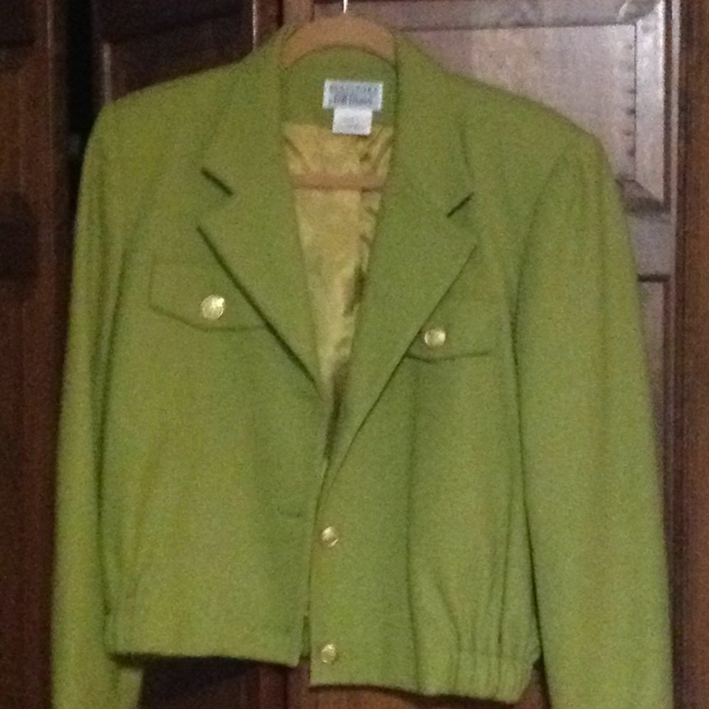 Too Small Wool Jacket
